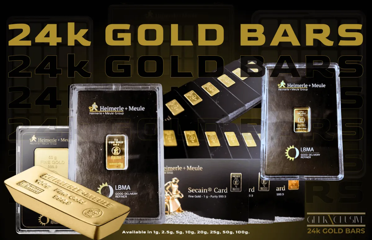 24k Gold Bars