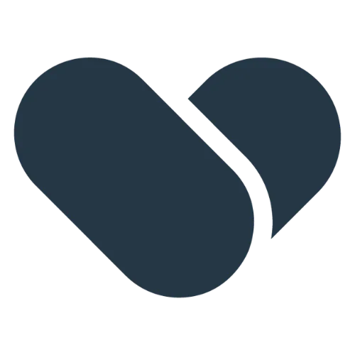 Heart and speech bubble icon symbolizing connection and community support in spiritual context.