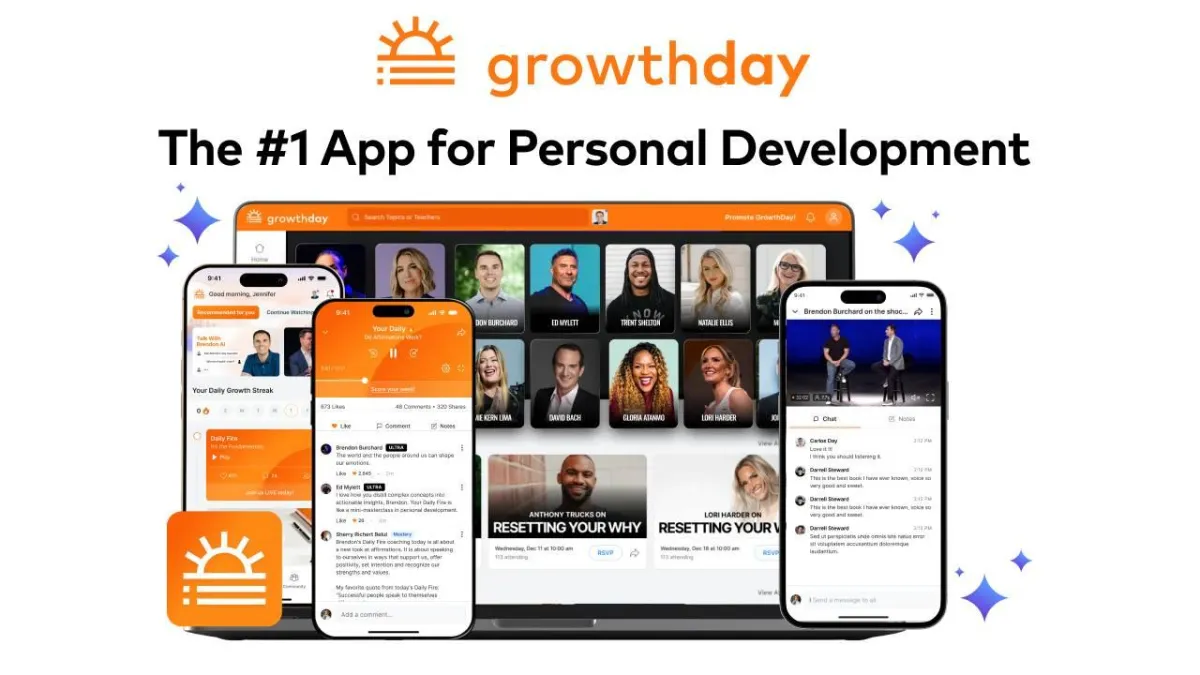 Growth Day Mindset App Image