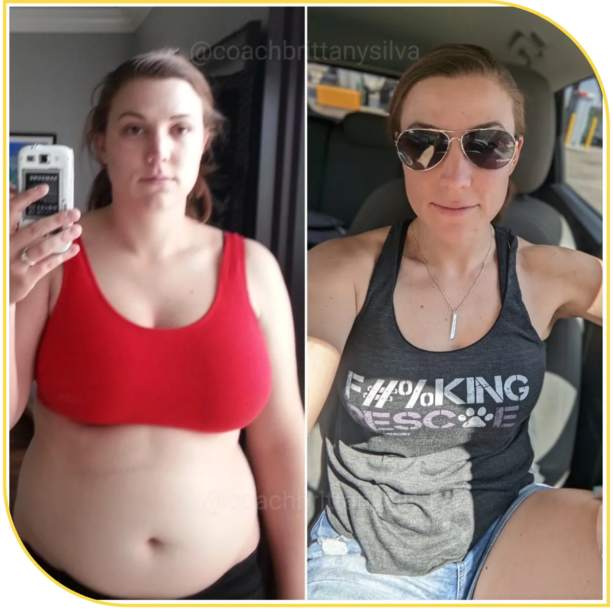 Brittany Silva transformation photo