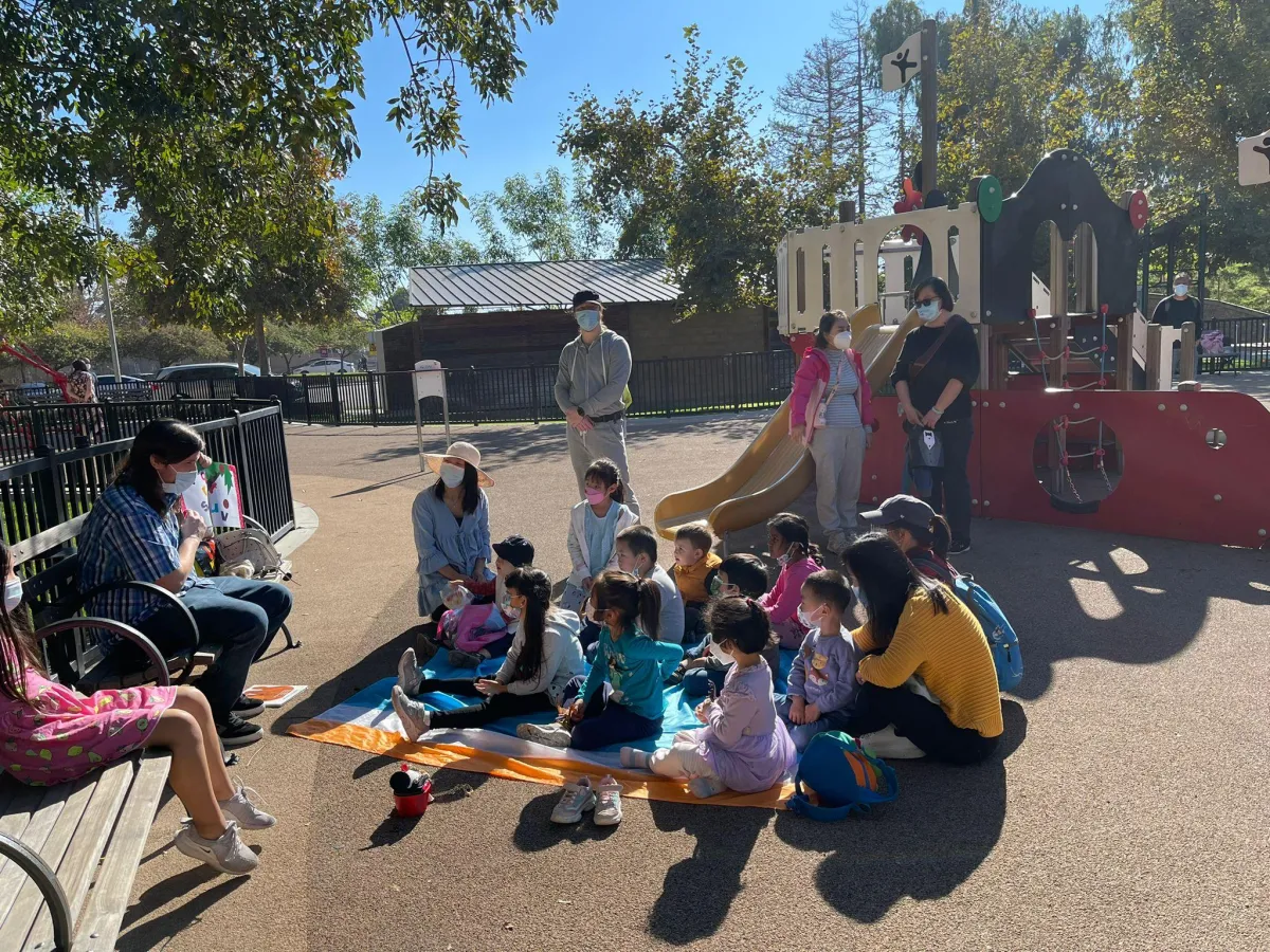 Storytime at the park