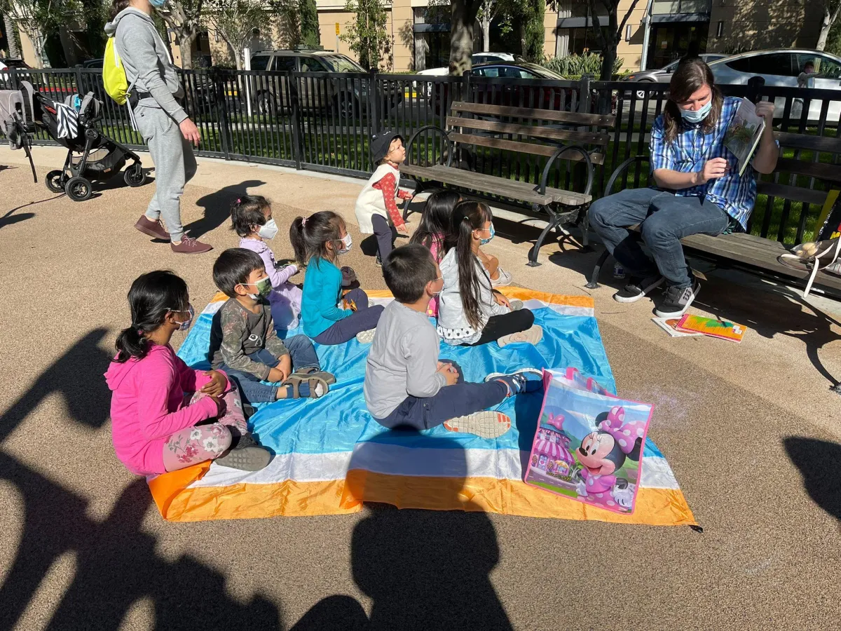 Storytime at the park