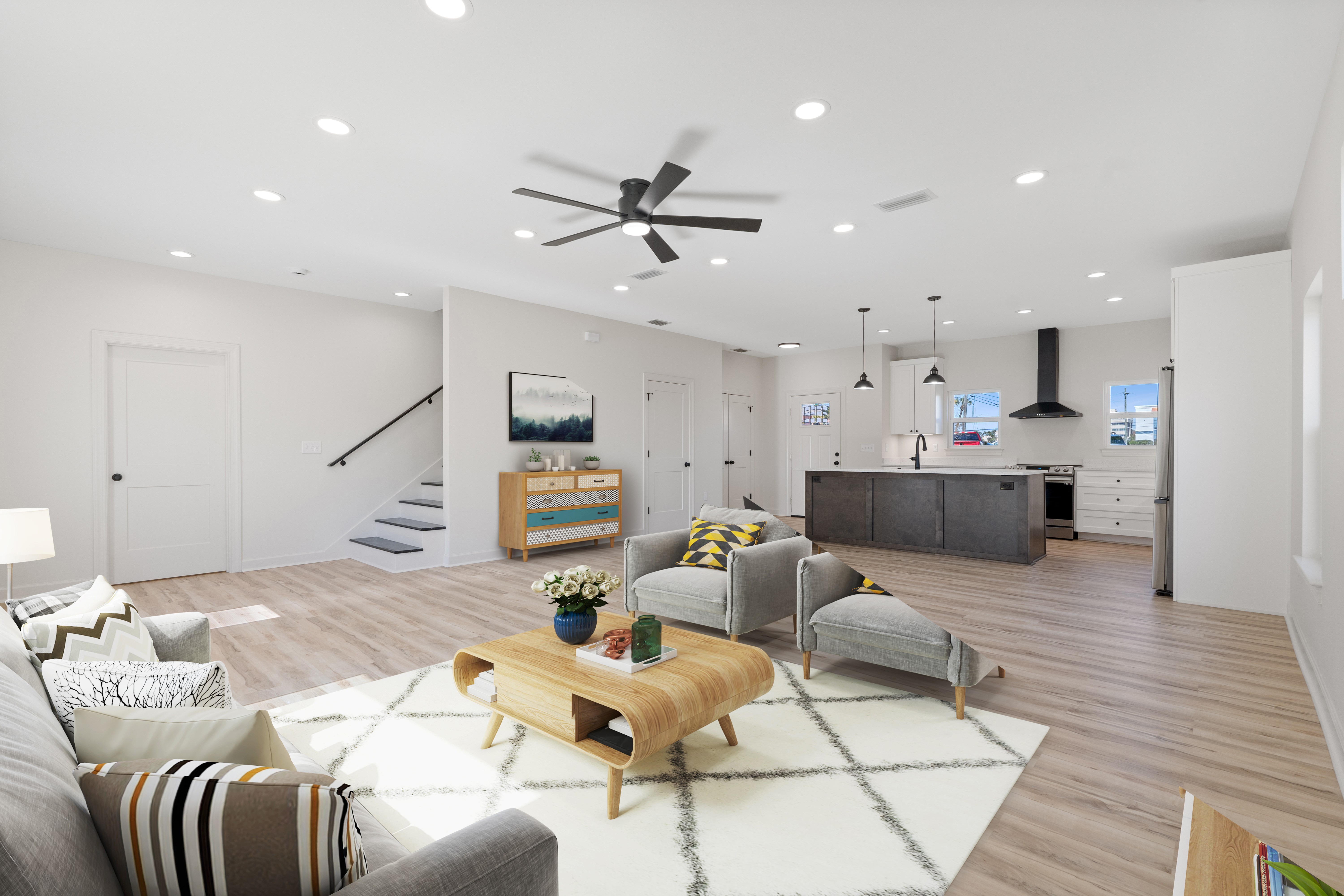 virtually staged image