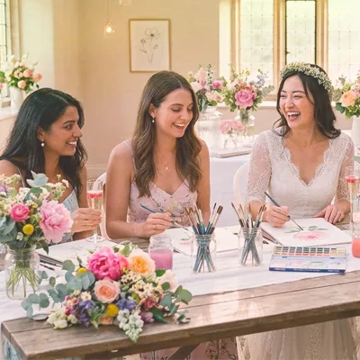 Marigold Art Studio Bridal Painting Parties