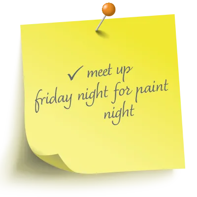 Marigold Art Studio Events Bulletin Board