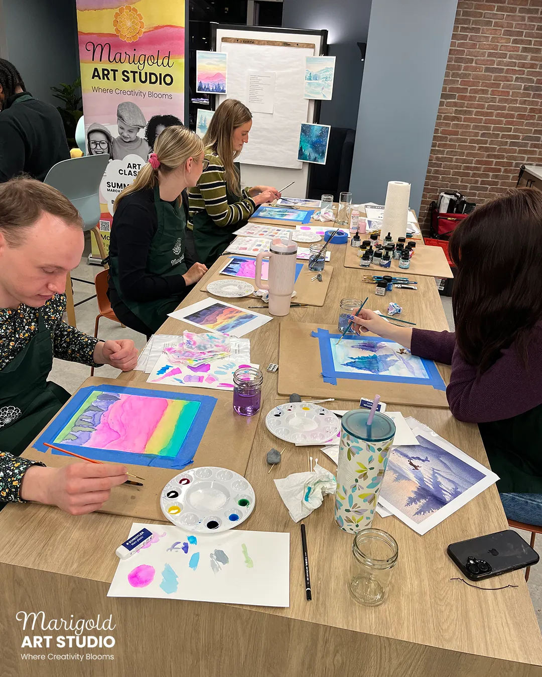 Marigold Art Studio - Ottawa Corporate Team Building Event