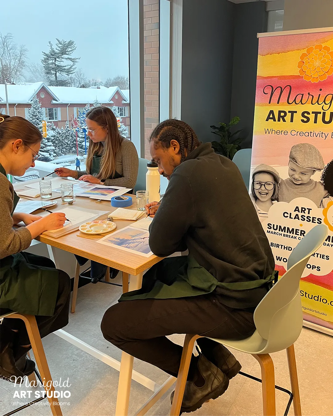 Marigold Art Studio - Ottawa Corporate Team Building Event