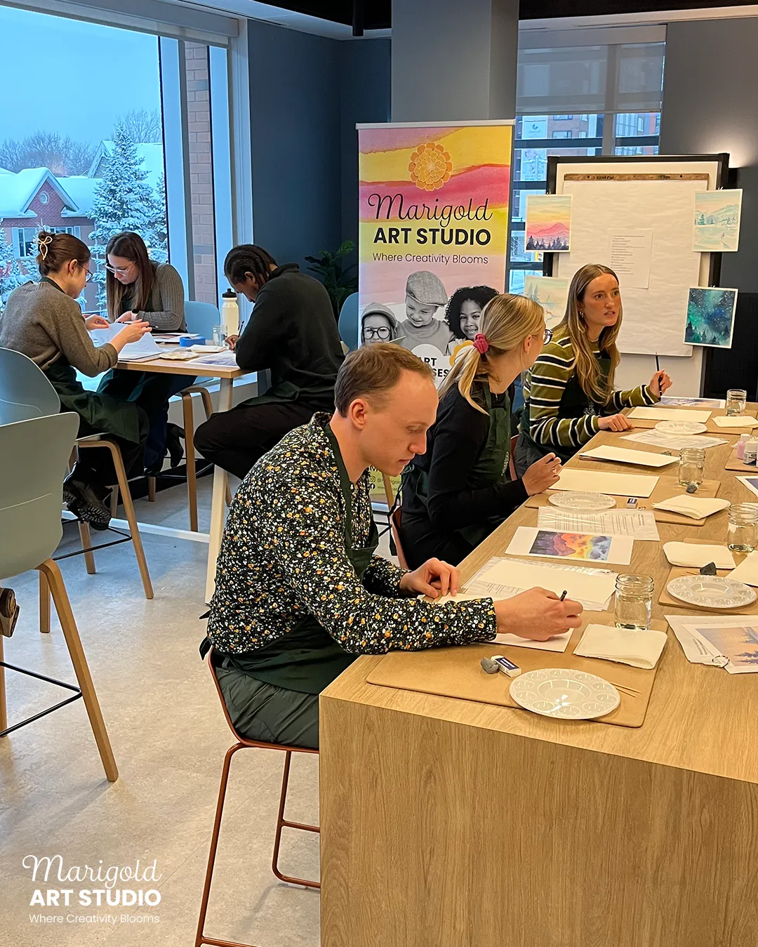 Marigold Art Studio - Ottawa Corporate Team Building Event