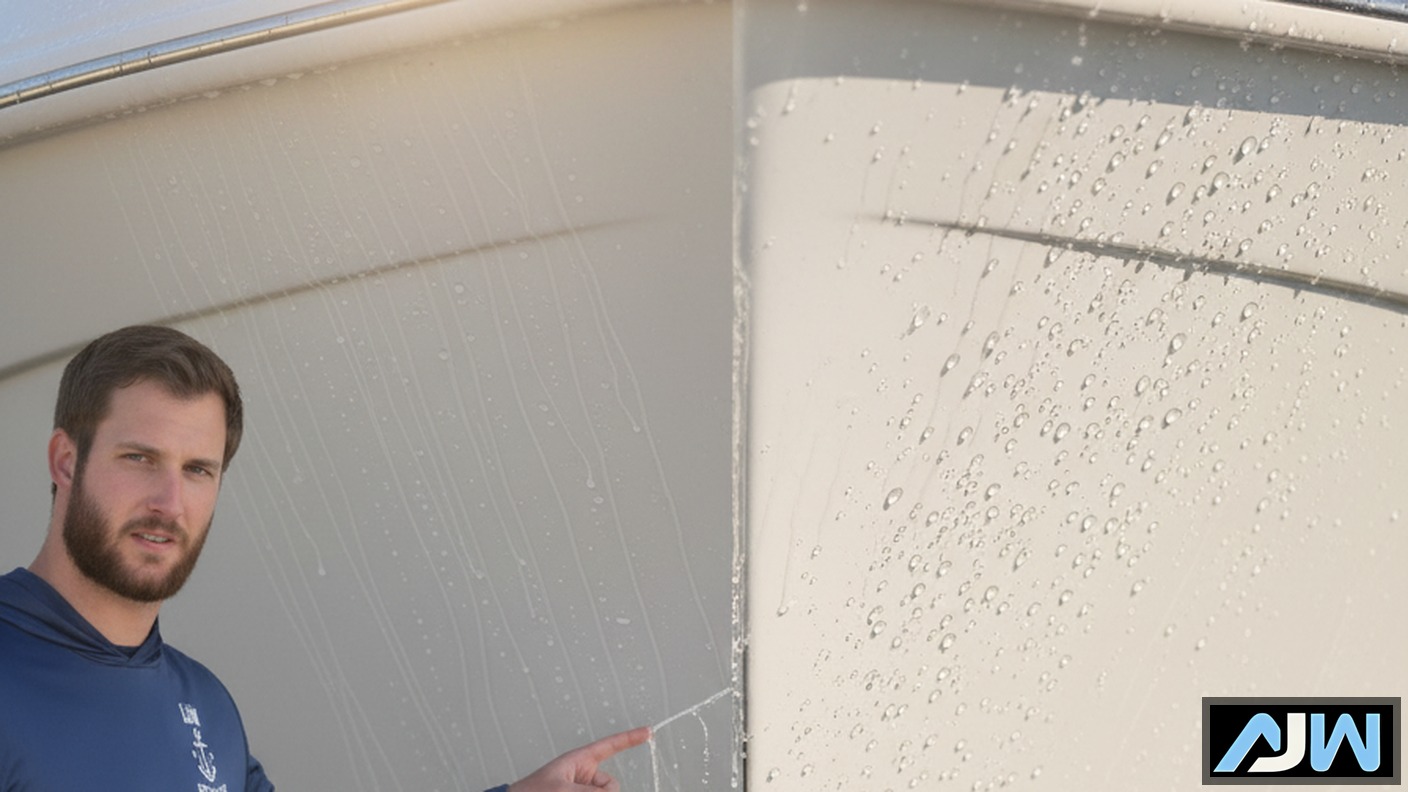 Algae on Your Boat After Winter at Lake Norman NC