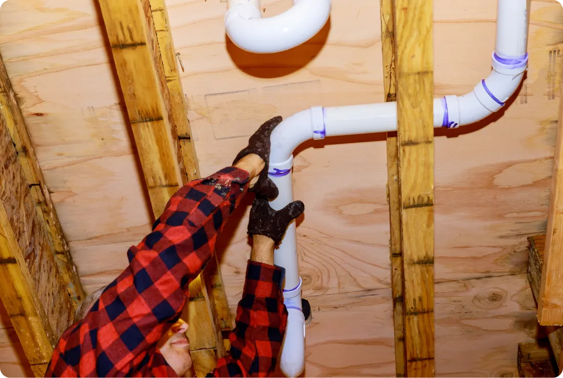 Drain Cleaning repair in Maple Ash home.