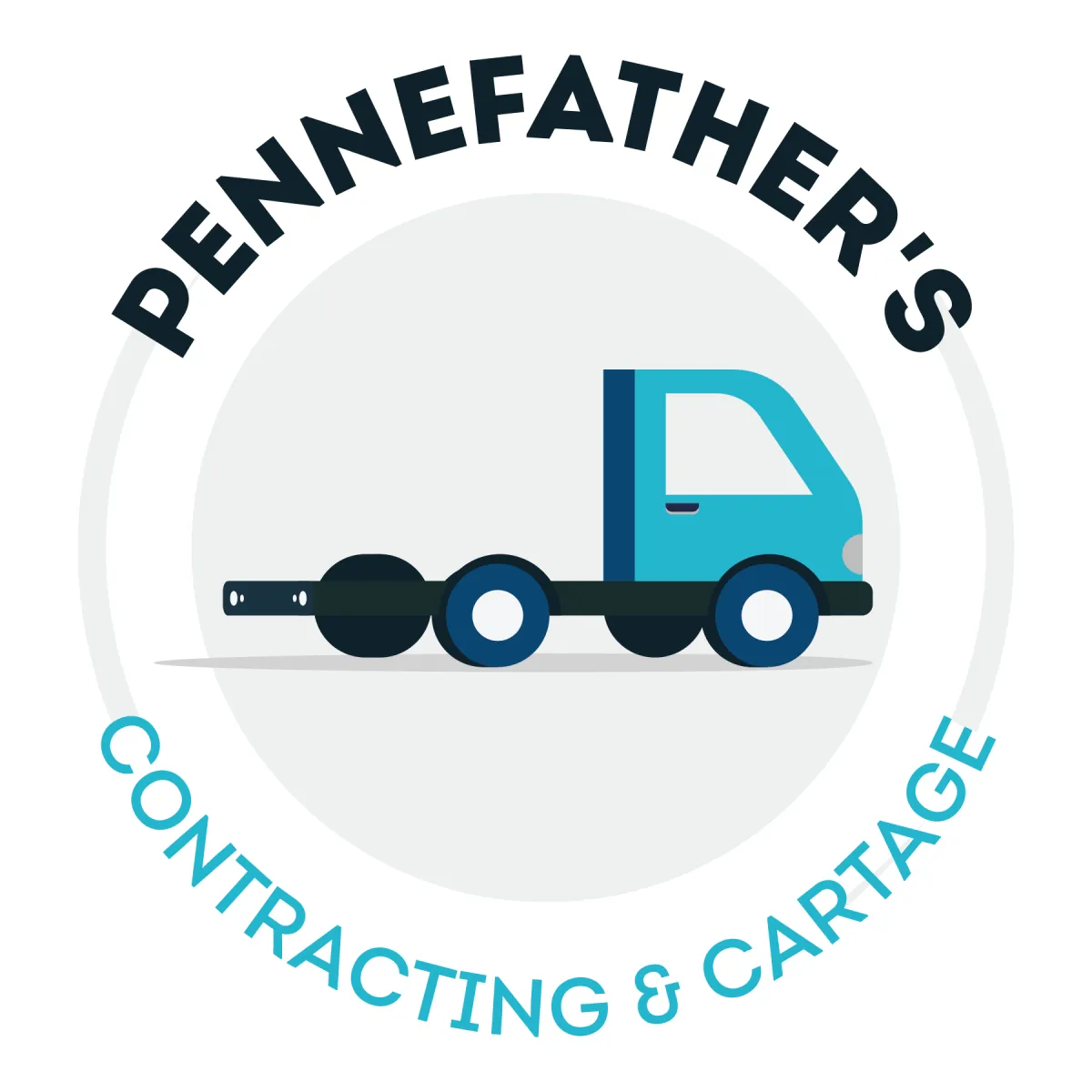 Pennefather's Contracting & Cartage logo - Trusted family-owned business providing contracting and cartage services in Wellsford, Auckland, and Northland.