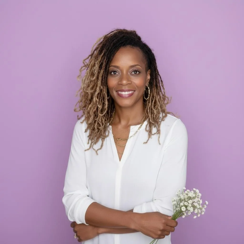 Portrait photo of Deb smiling warmly