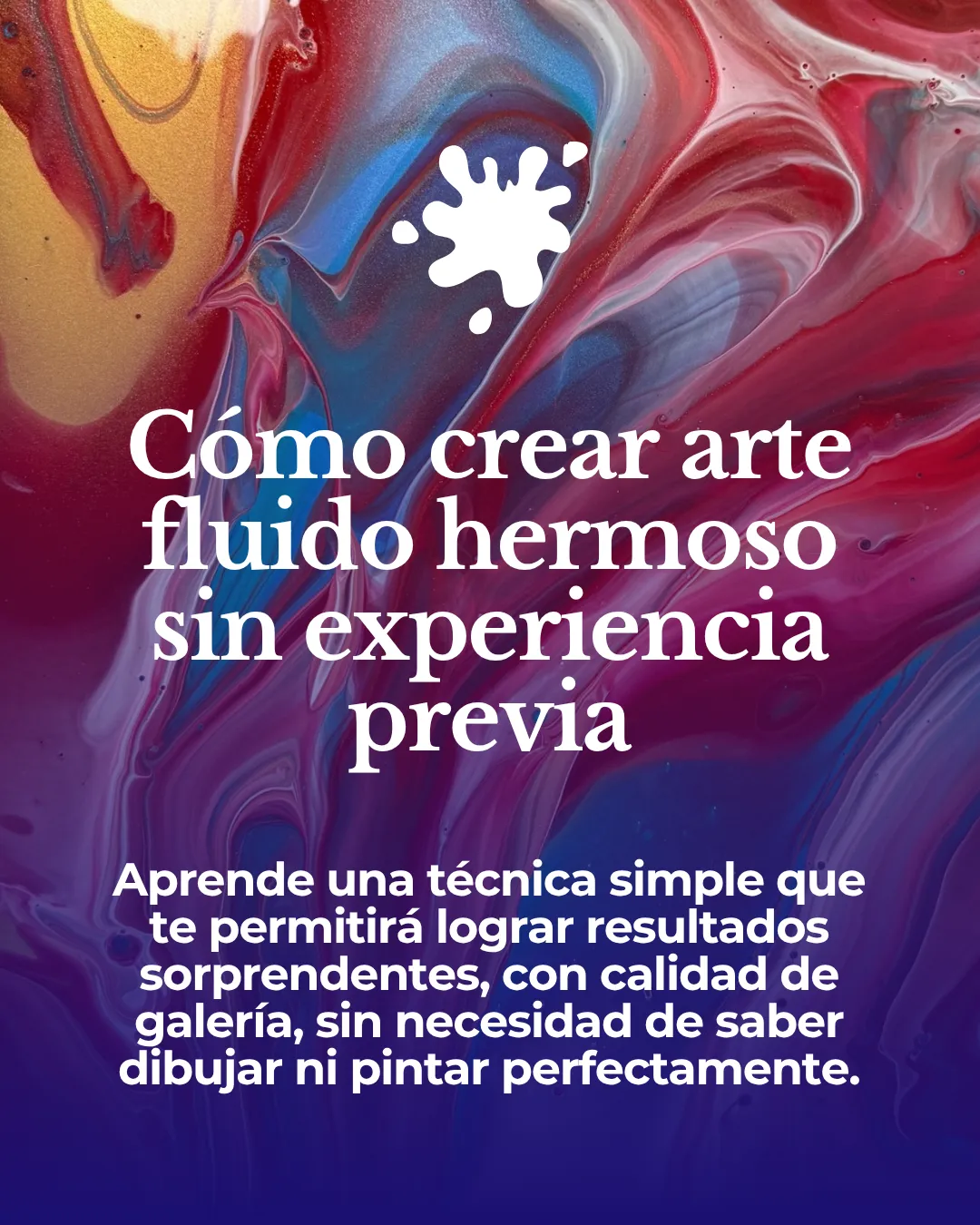 Como crear arte fluido hermoso sin experiencia previa