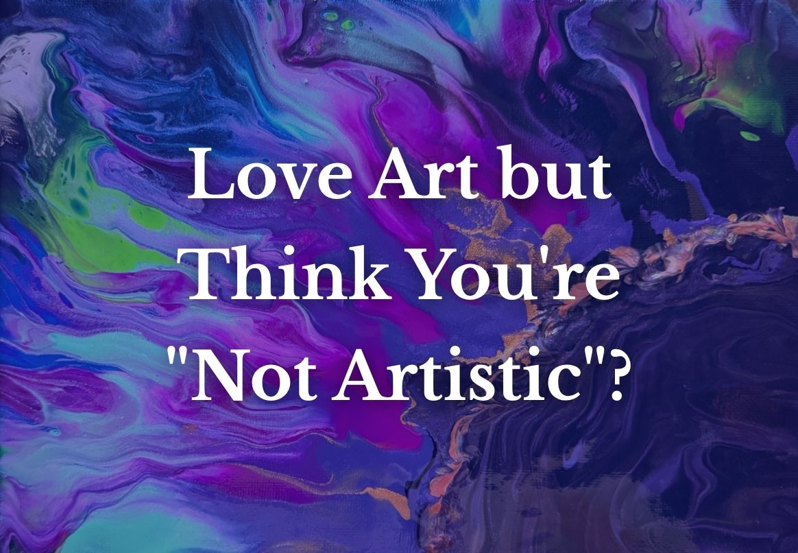 Rediscover your calm and creative spark with fluid art