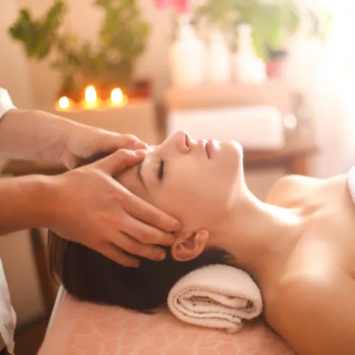 Massage crânien réflexologie plantaire Mons