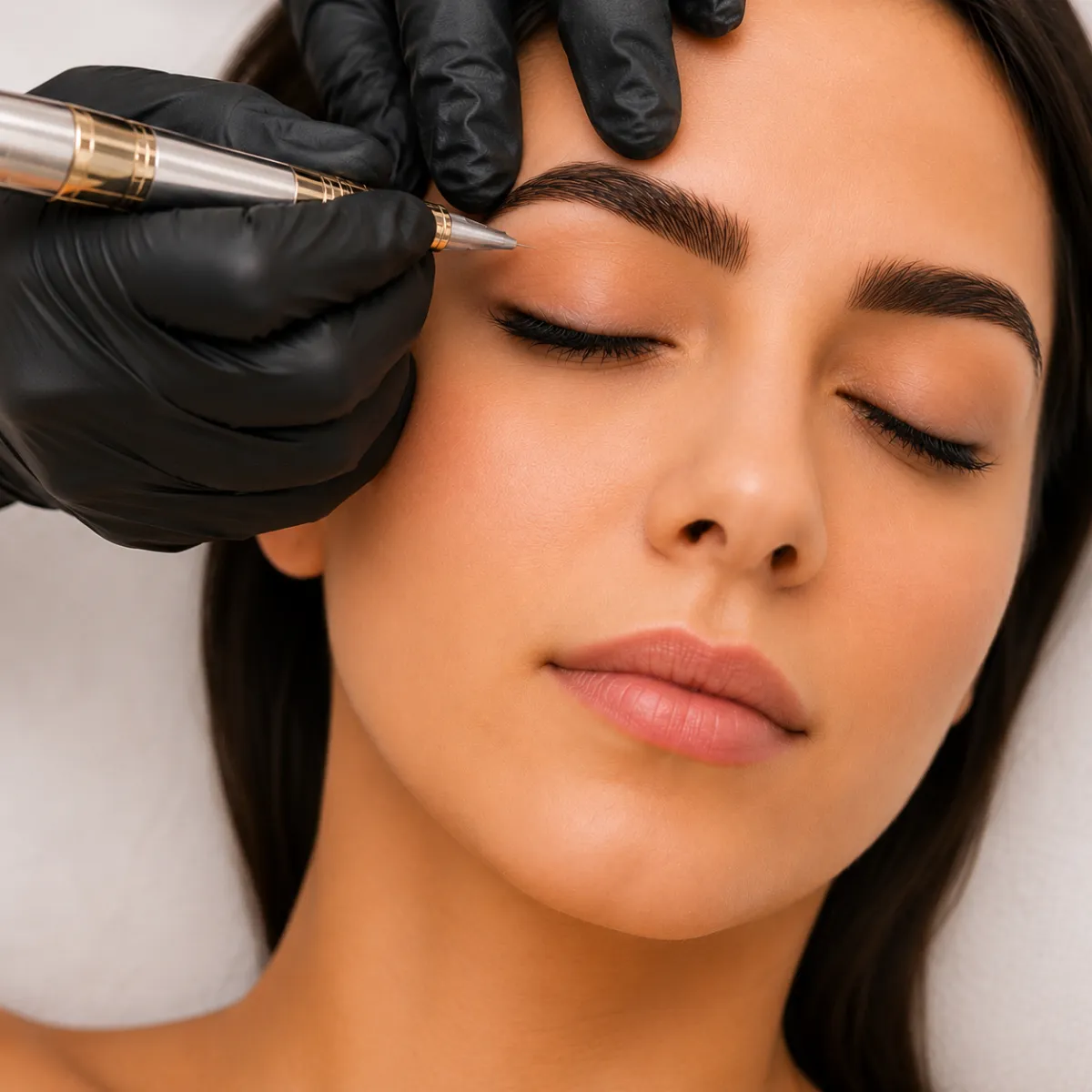 Maquillage permanent sourcils Mons