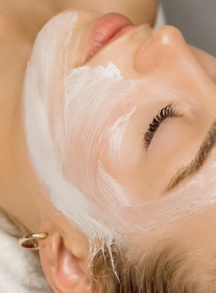 Soins visage purifiants biologiques avec des produits naturels mons