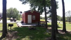 Glamping at Buena Vista Farms Campground In Central Illinois
