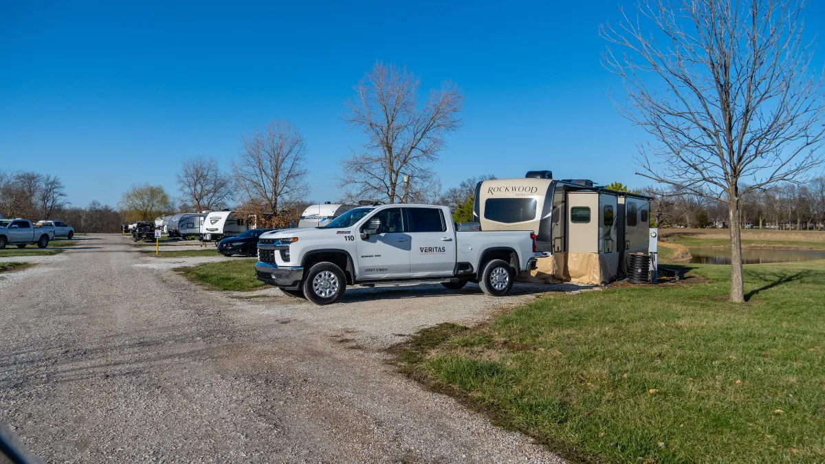 Camping at Buena Vista Farms Campground In Central Illinois