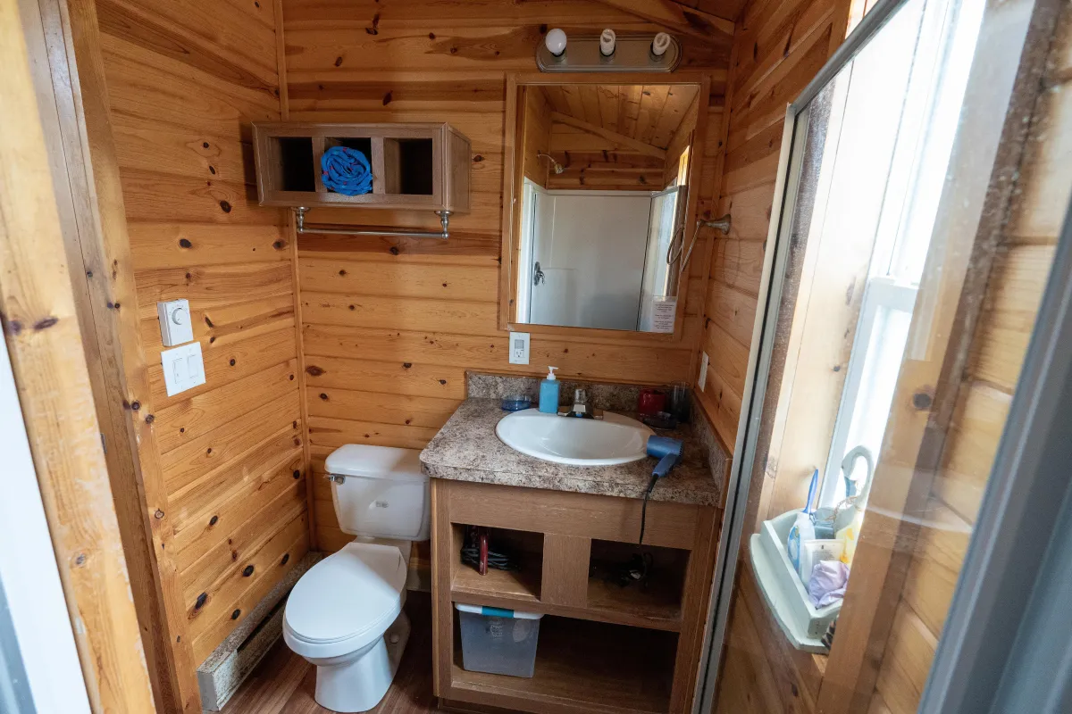 Glamping Cabins at Buena Vista Farms RV Campground In Central Illinois