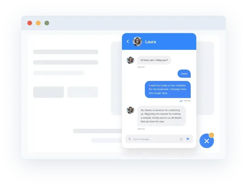 Appointment calendar mockup UI