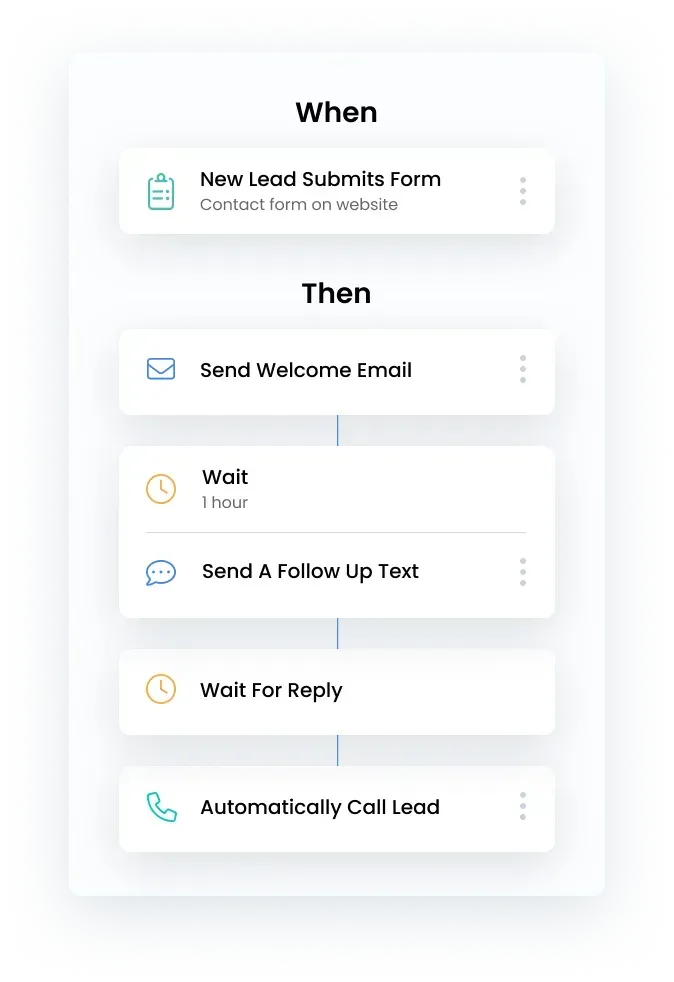 Forms builder UI mockup