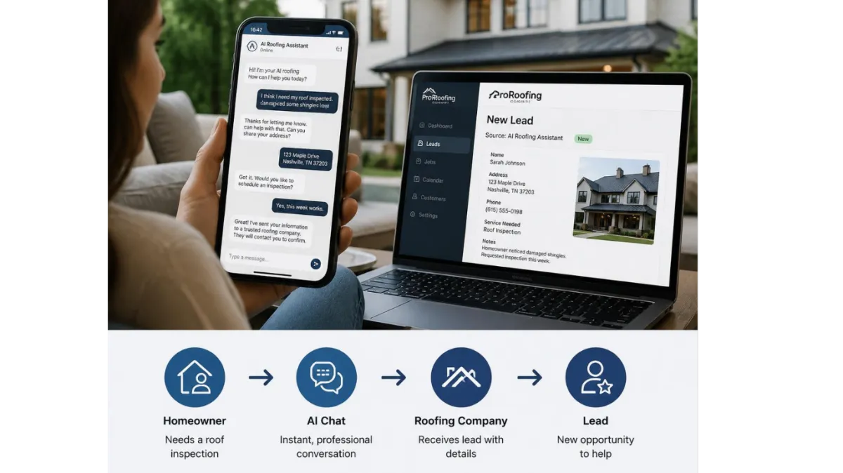 TURN MORE ROOFING VISITORS INTO LEADS