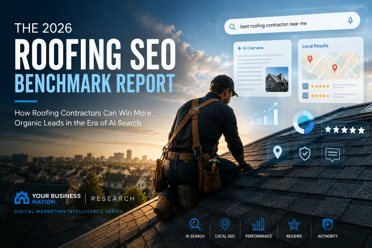 The 2026 Roofing SEO Benchmark Report: How Roofing Contractors Can Win More Organic Leads in the Era of AI Search