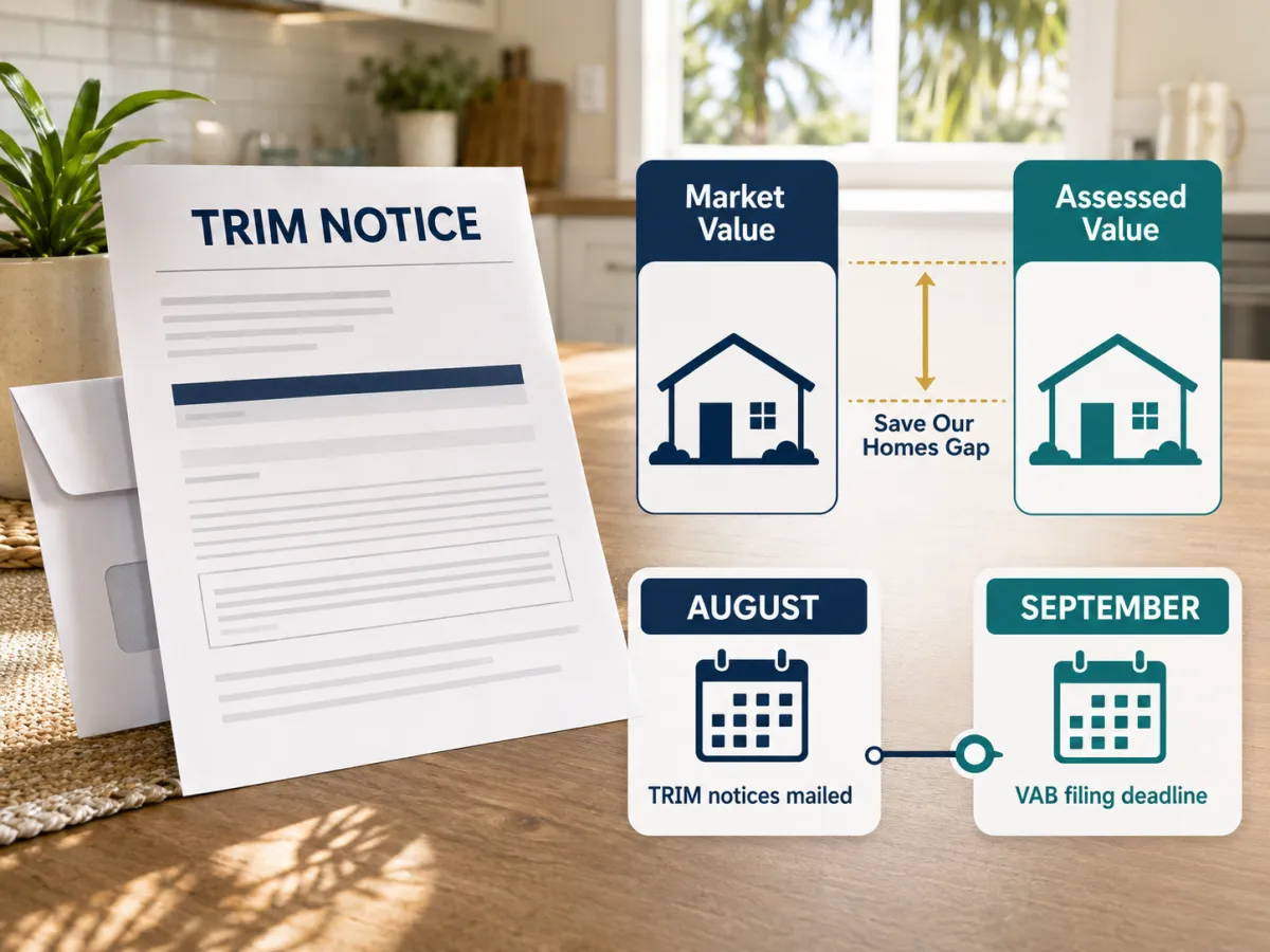What Your Brevard County TRIM Notice Actually Tells You
