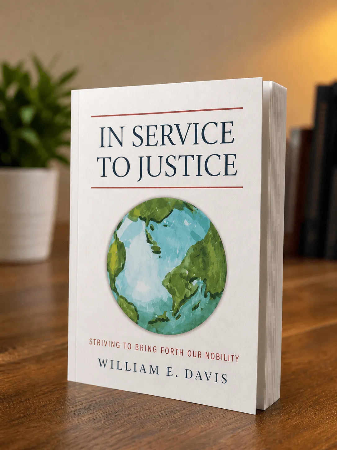 Book Cover showing the life and legacy of William E. Davis