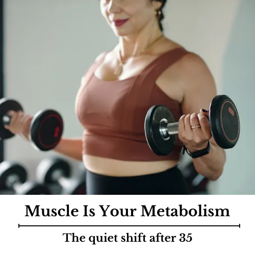 Active individual engaging in light resistance training