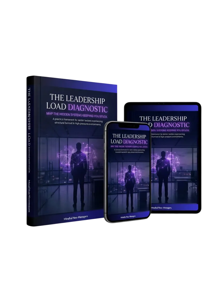 Leadership Load Diagnostic – free framework for senior leaders experiencing structural burnout