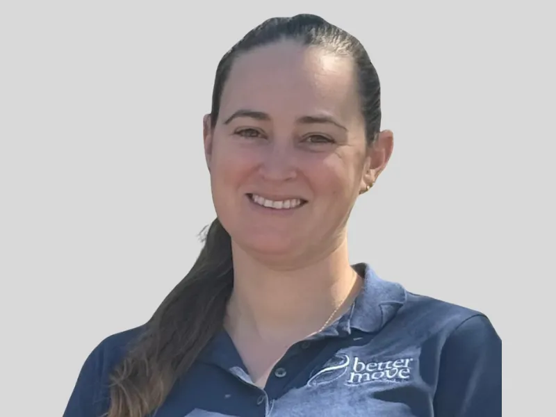 experienced physiotherapist Michelle Belcher providing mobile physio care in Brisbane