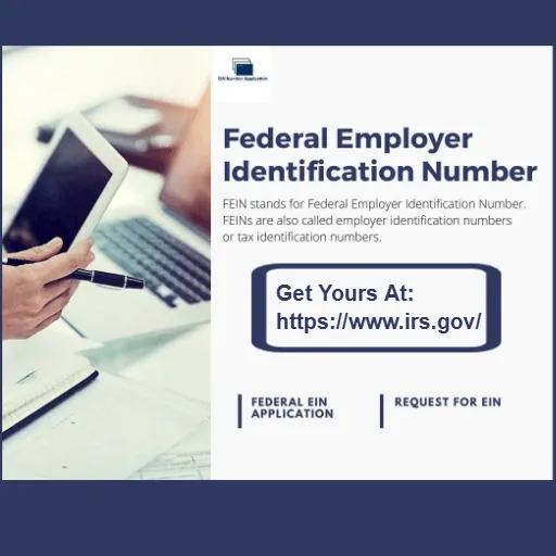 Image Of a person clicking into the IRS.Gov site for a free EIN