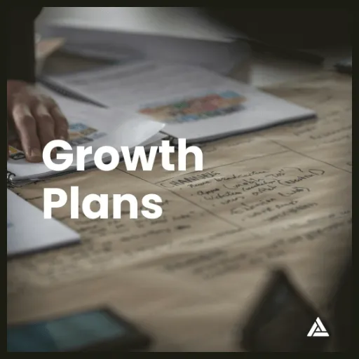 Image Image of business man planning for growth