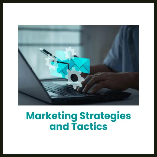 image of Marketing strategies-the plan and tactics- action