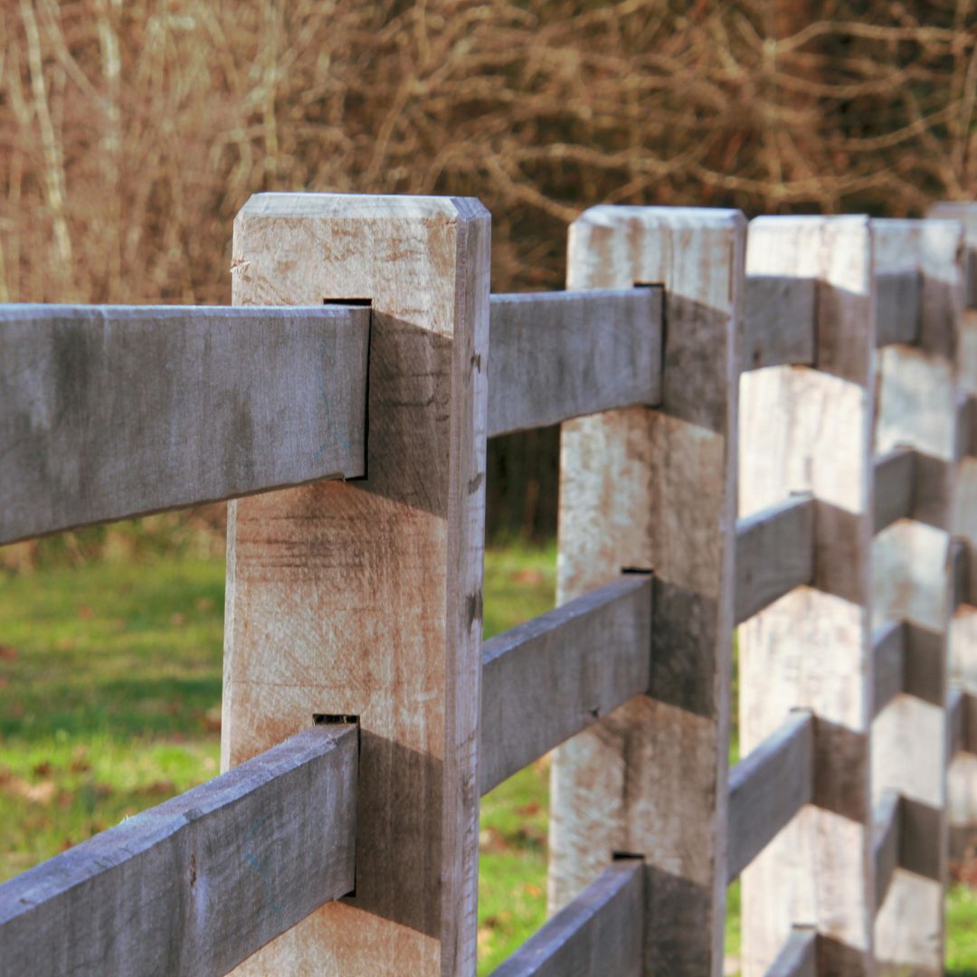 Fence post and panel replacement services Completed residential fence installation by BuiltWell Group