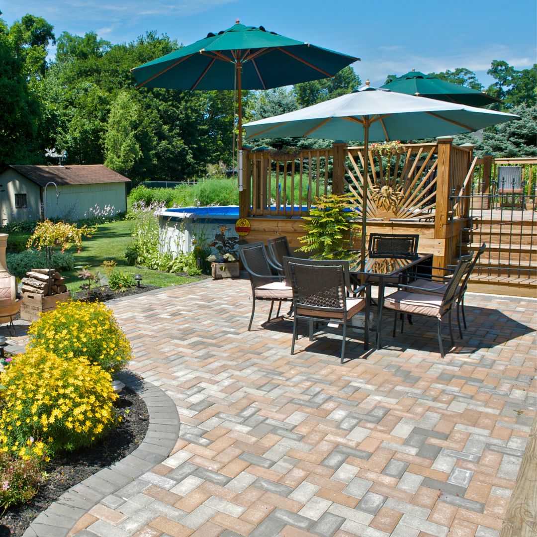 Concrete patio and walkway repair for residential outdoor living areas
