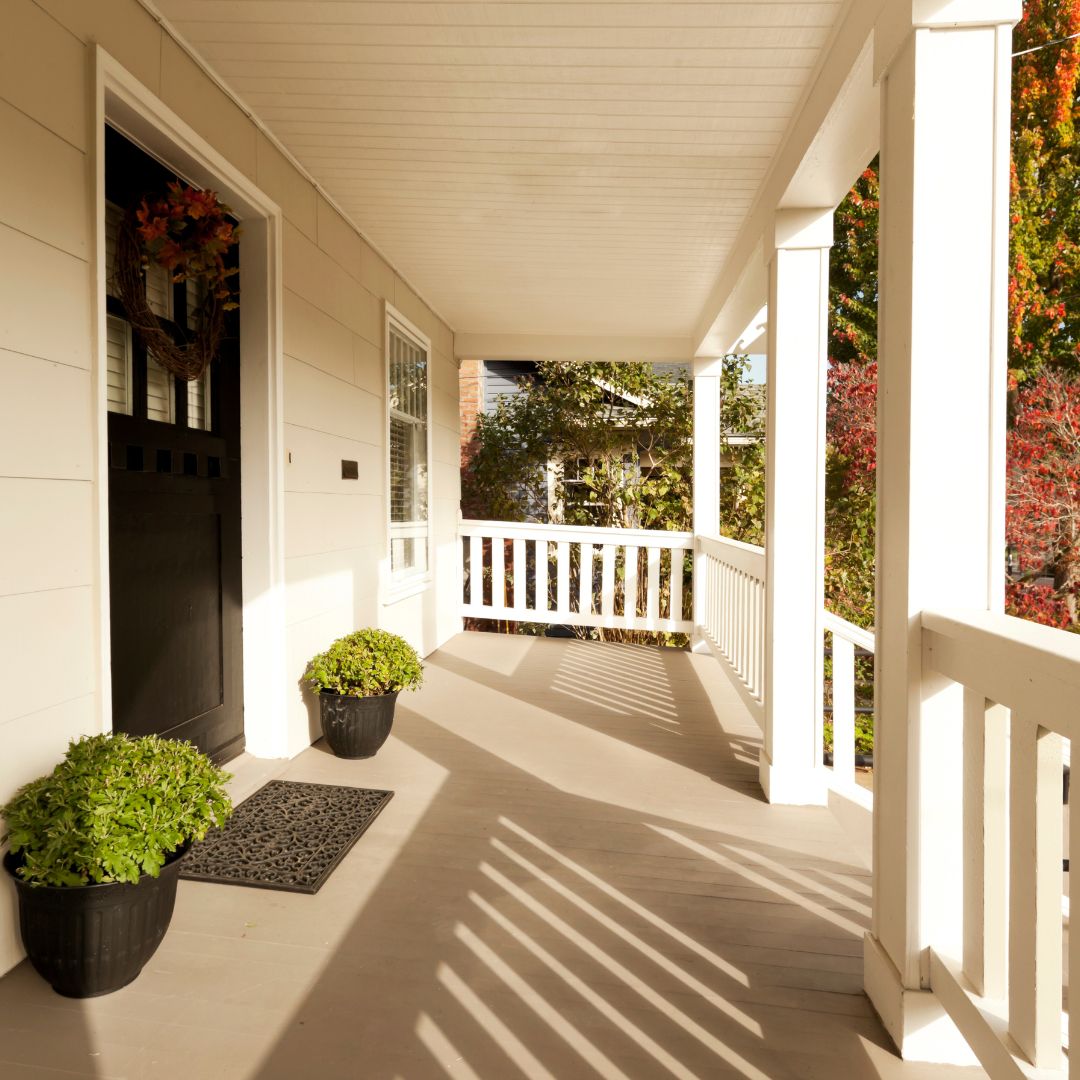 Front porch rebuild for improved safety and residential curb appeal