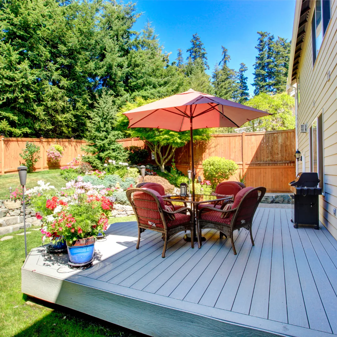 Deck & Fence Combination Projects by BuiltWell Group