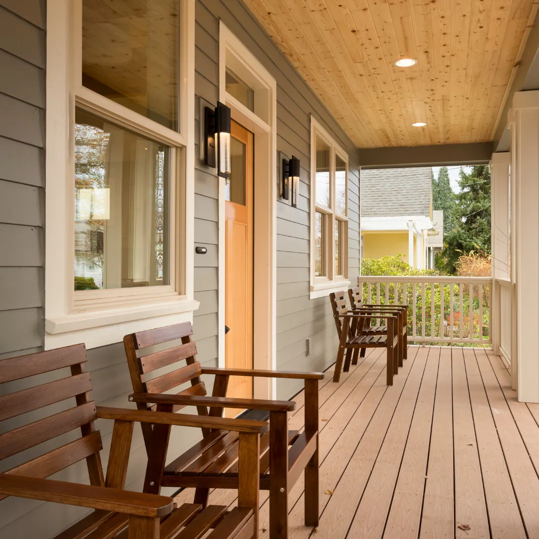 Front Porches & Wood Stairs by BuiltWell Group