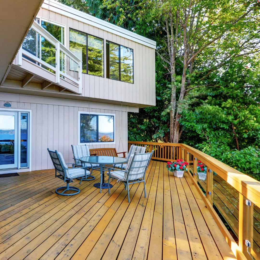 Deck construction and rebuild services by BuiltWell Group