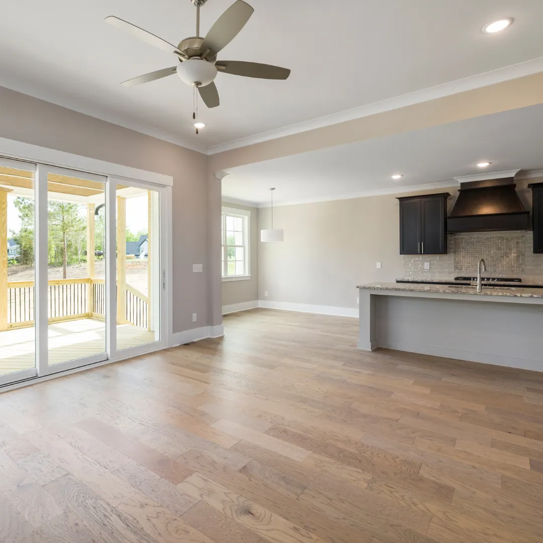 Flooring installation for residential interior renovation and home improvement