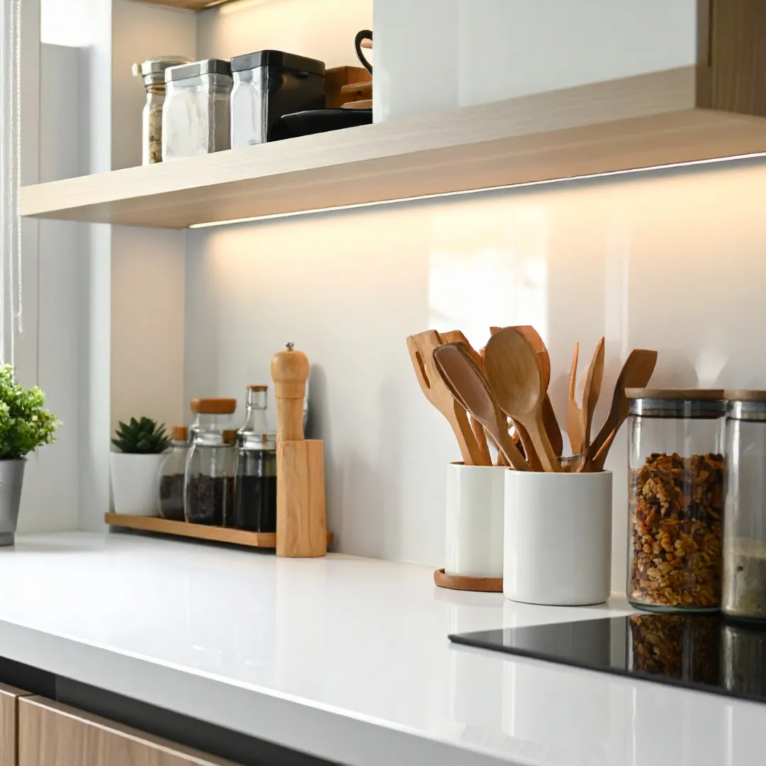 Countertop installation for residential kitchen remodeling and upgrades
