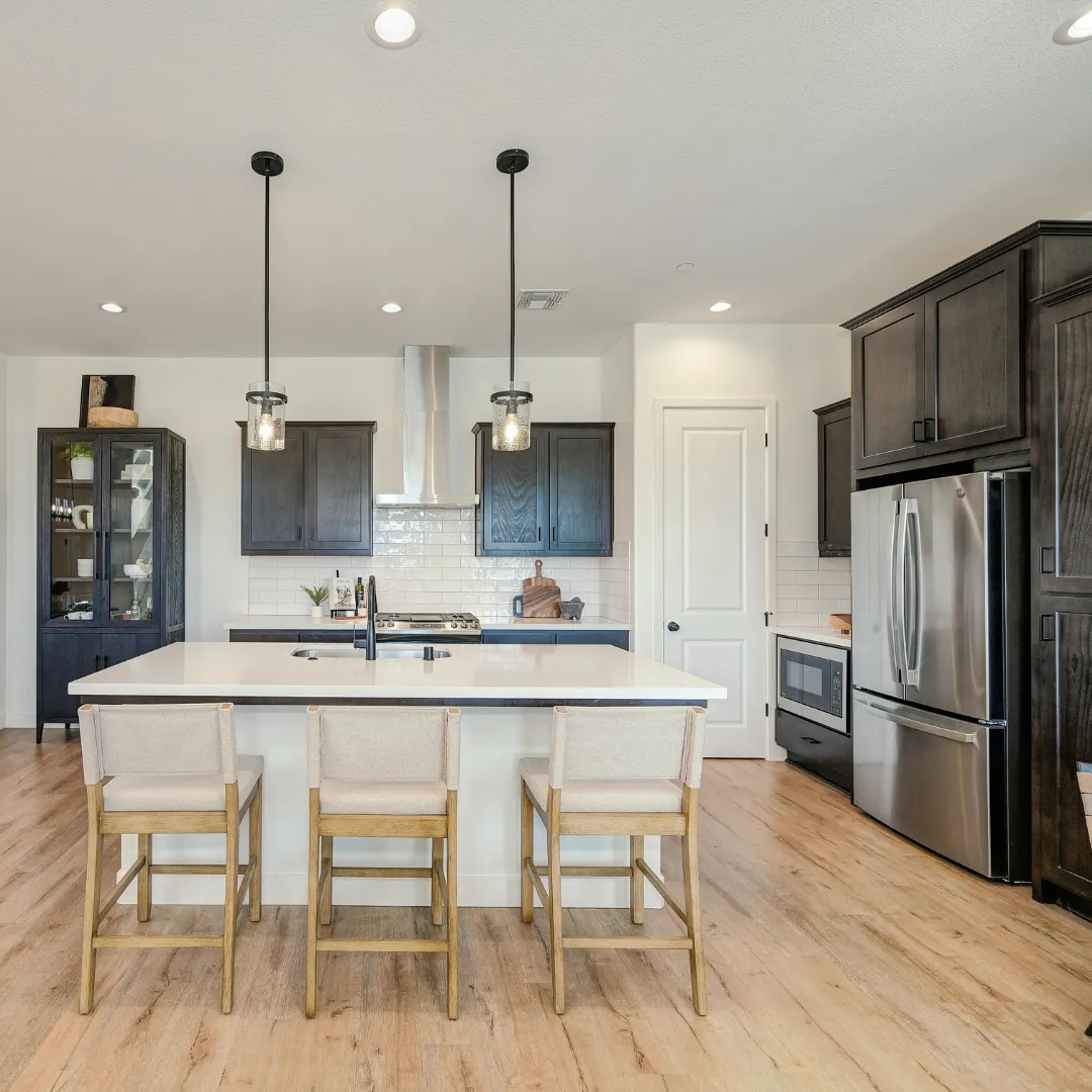 New kitchen design and installation for residential kitchen remodeling