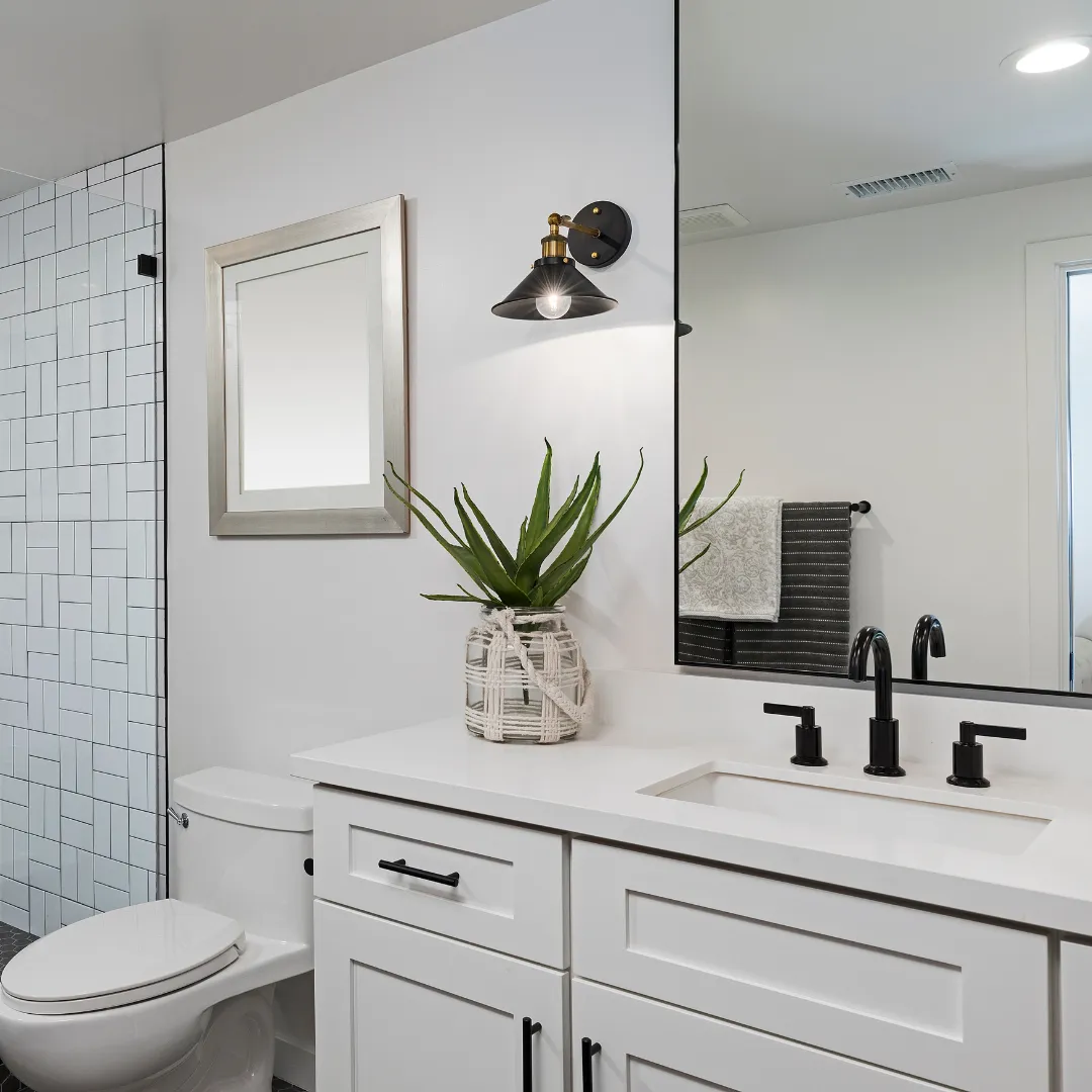 Bathroom remodeling for improved comfort, safety, and residential functionality