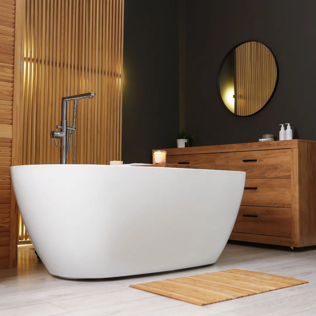 Custom showers and bathtubs for residential bathroom remodeling and upgrades