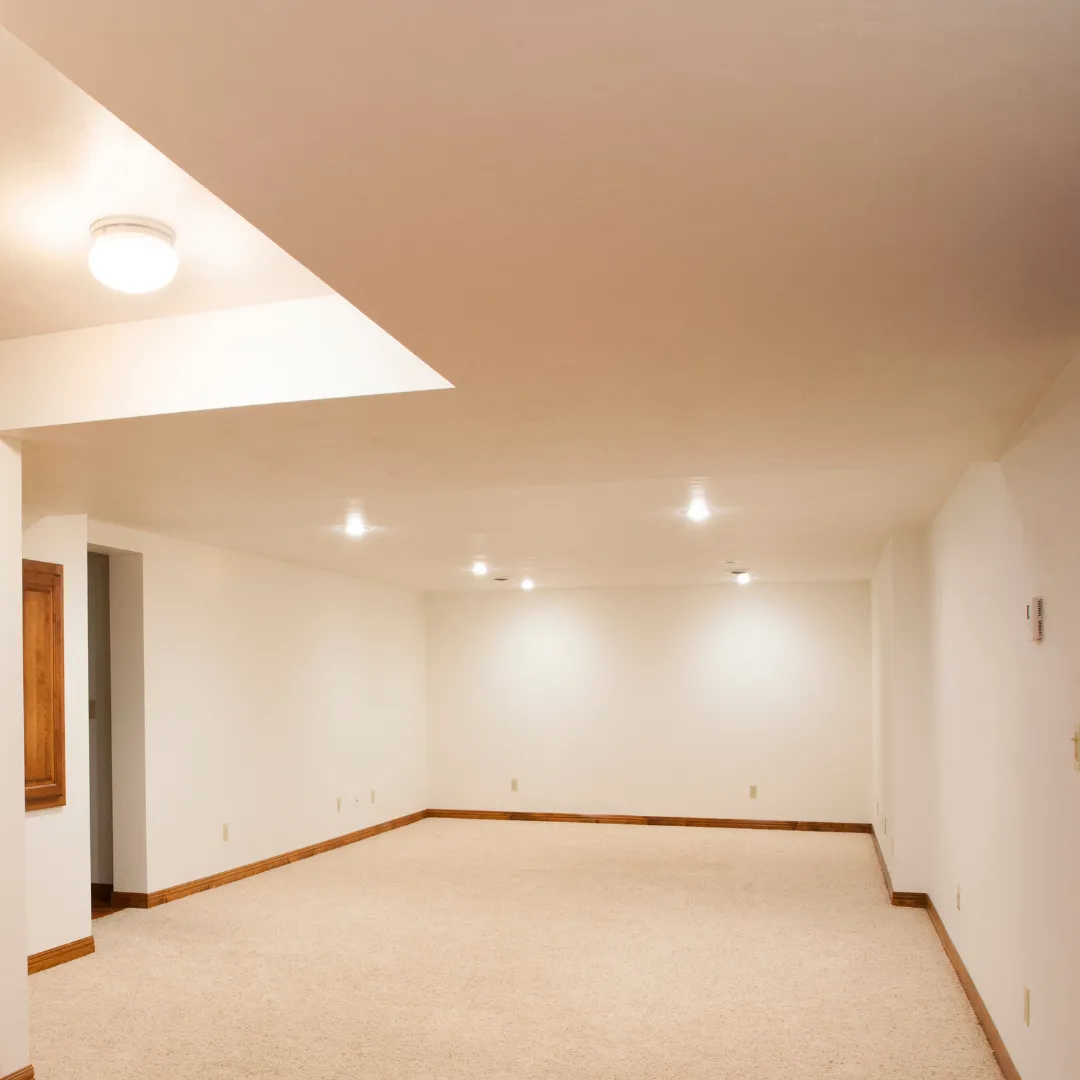 Quality lighting and electrical systems used for residential basement finishing
