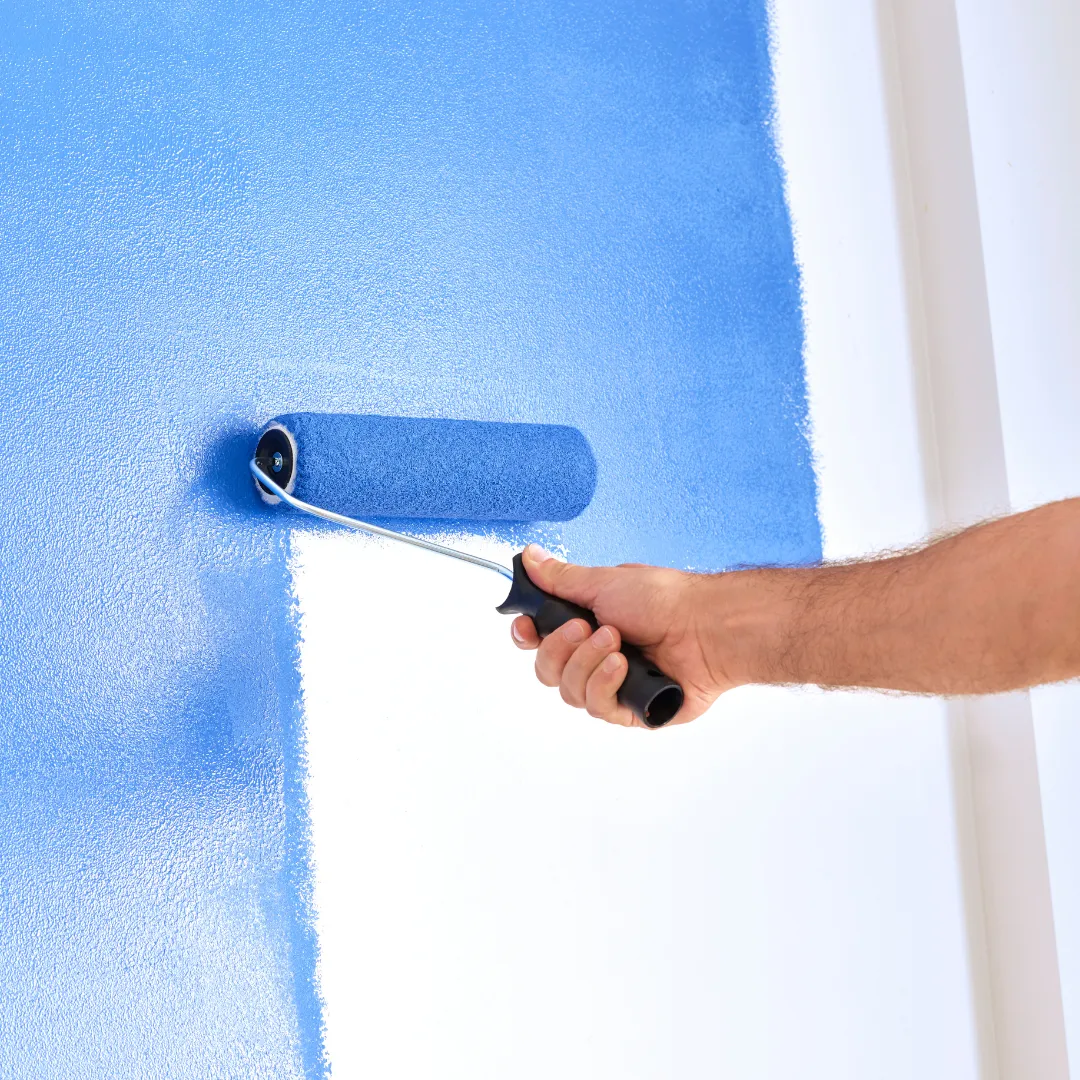 High-quality interior paints used for residential painting and home improvement