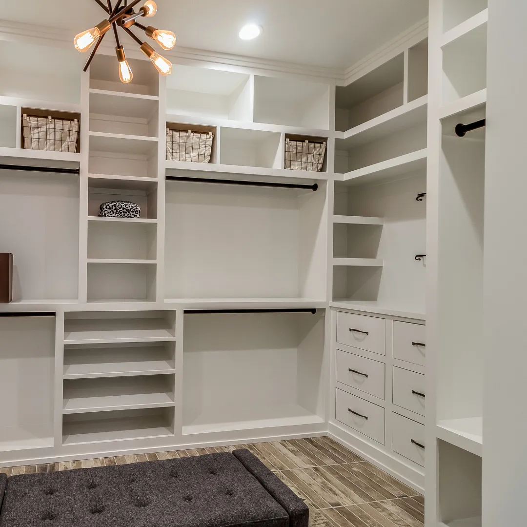 Custom built-ins and storage solutions for residential home renovation